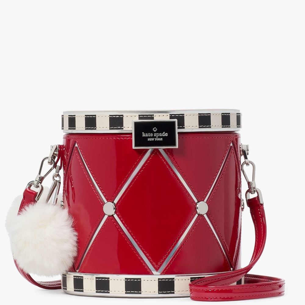 Kate Spade Oh What Fun Toy Store 3D Drum Crossbody bag, NWT